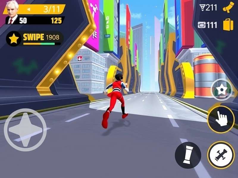 Elite Run character customization screen showing various outfits