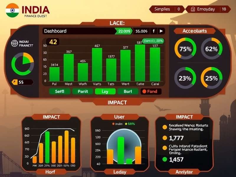 India Finance Quest user demographics and impact statistics