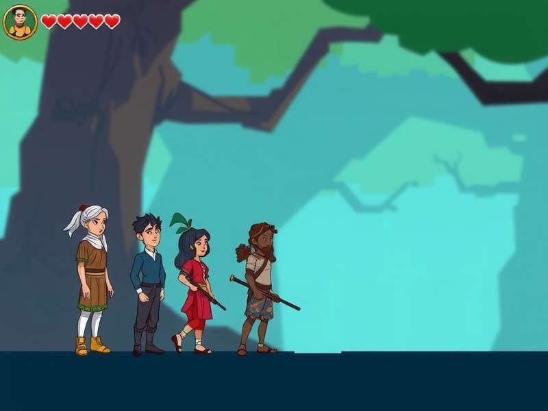 Fennel Adventure India gameplay screenshot showing character exploration