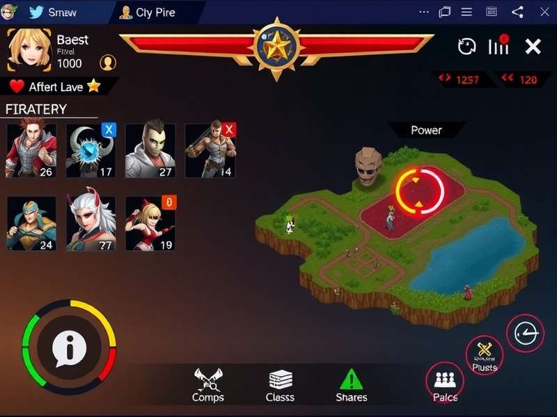 Clove Fight Champions gameplay screenshot showing character combat