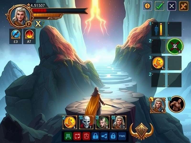 Divine Expedition Journey gameplay screenshot showing character in mystical environment