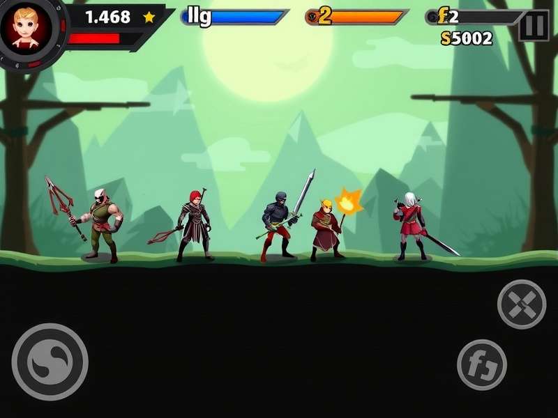 Pattol Hero Shadow Warriors character progression screen