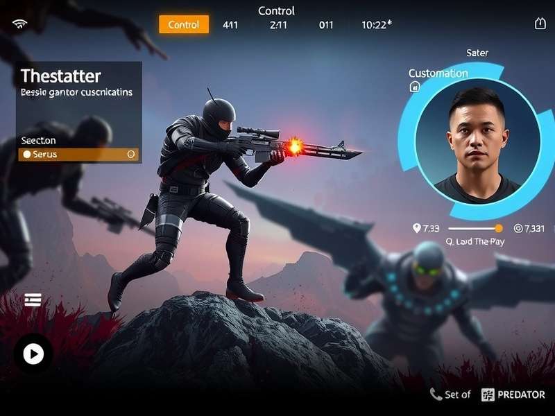 Predator Siege Ranger gameplay screenshot showing tactical combat