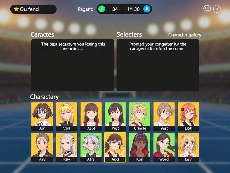 Heptathlon Heroines event selection screen