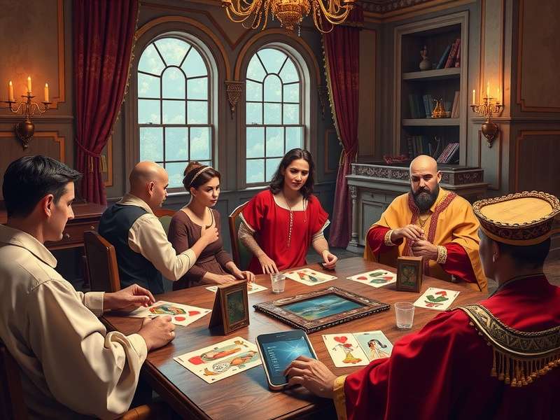 Modern digital version of Sevens Virtuoso on mobile device