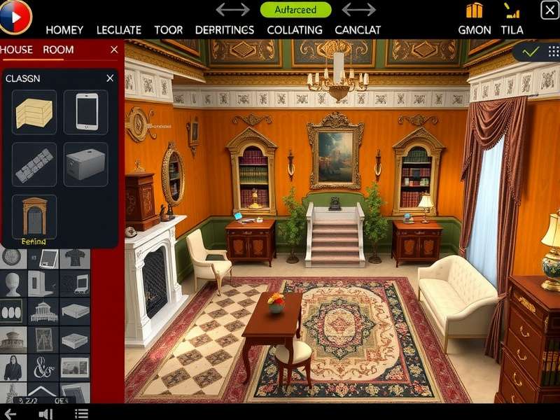 Classic Mansion Refinement advanced mansion design showing intricate details