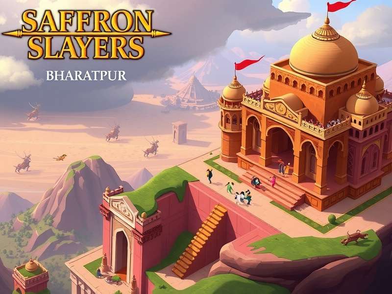 Saffron Slayers Game Banner