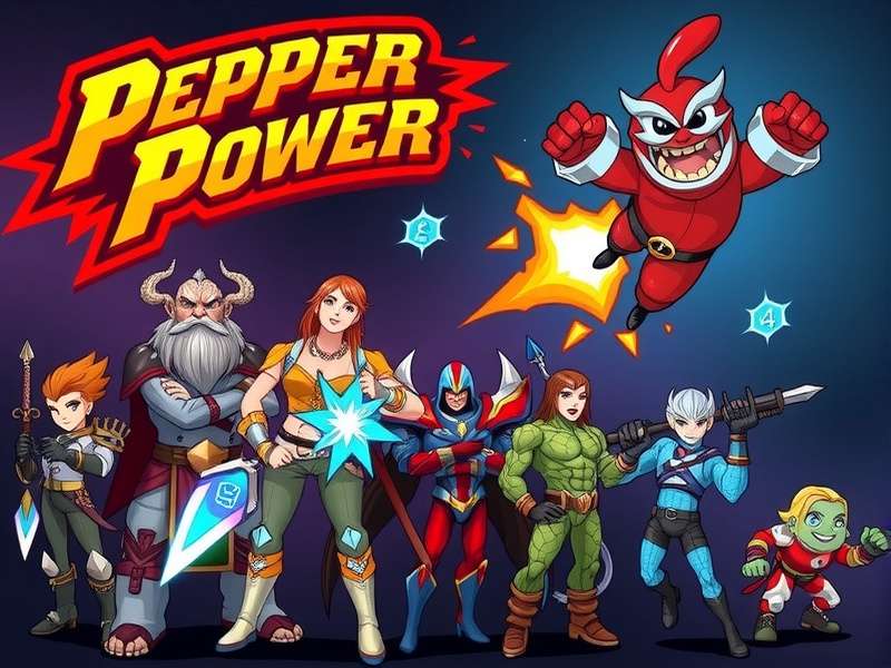 Pepper Power3 gameplay screenshot showing combat interface
