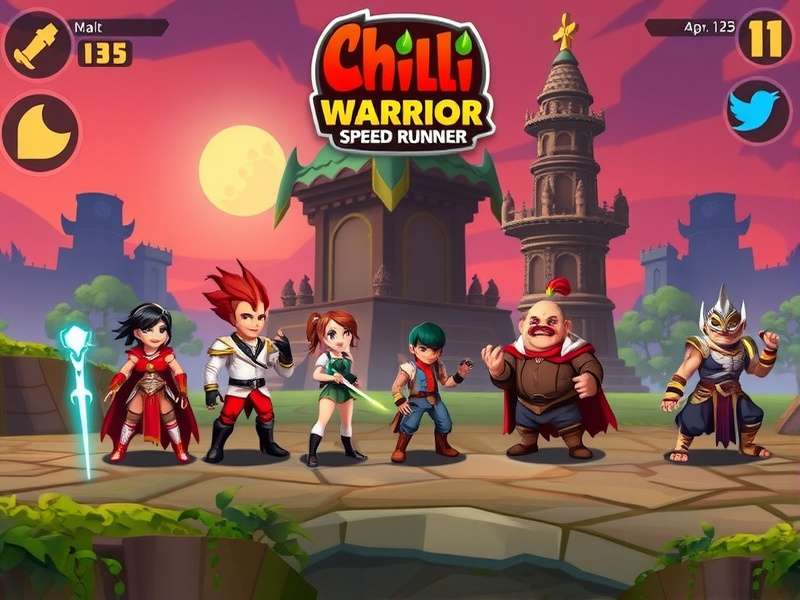 Chilli Warrior Speed Runner community event and tournament scene