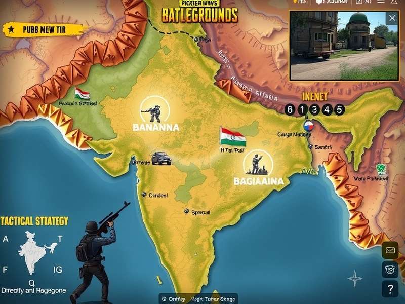 PUBG Bharat Star gameplay mechanics illustration
