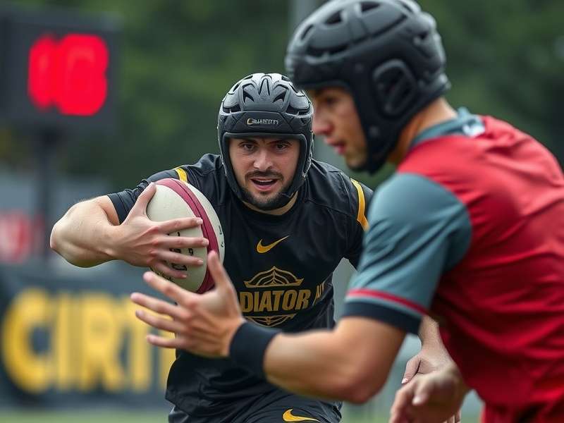 Gladiator Rugby Warrior protective equipment and gear