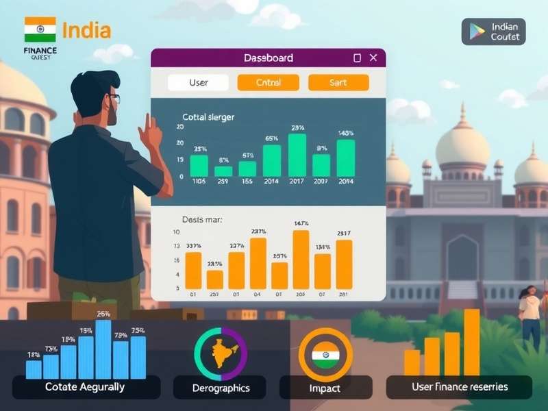 India Finance Quest gameplay interface showing financial dashboard