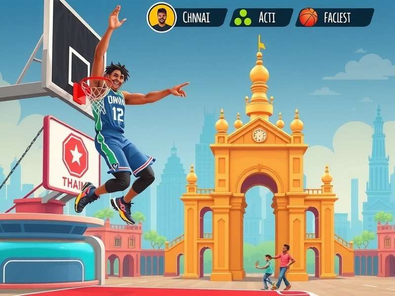 Chennai Dunk Wizard character customization options