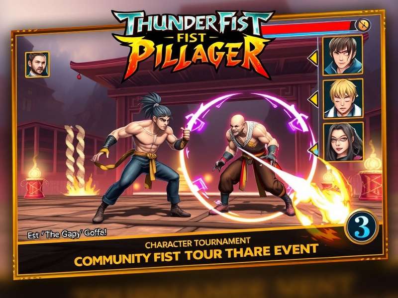 Thunder Fist Pillager character selection screen