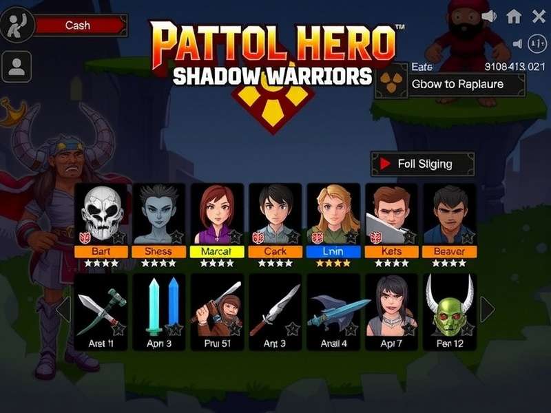 Pattol Hero Shadow Warriors gameplay screenshot