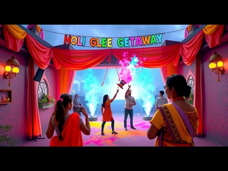 Cultural educational aspects of Holi Glee Getaway
