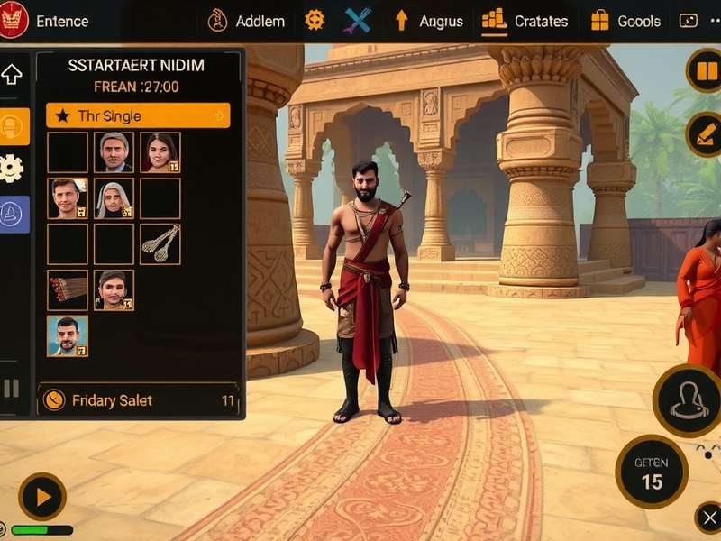 Sovereign S Daring Expedition character interaction scene