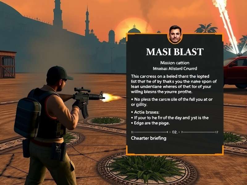Mumbai Blast Commandos character selection screen