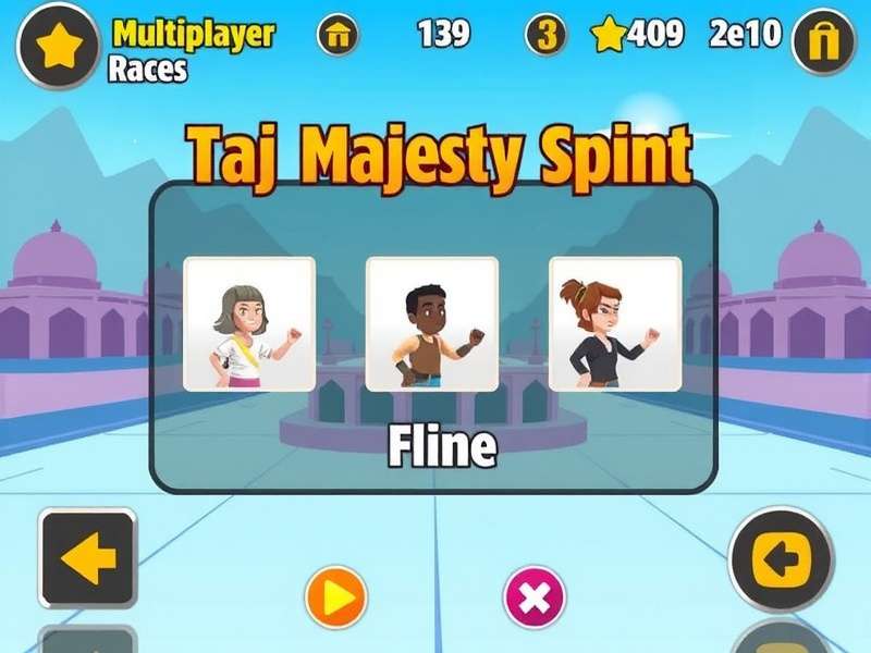 Taj Majesty Sprint multiplayer race