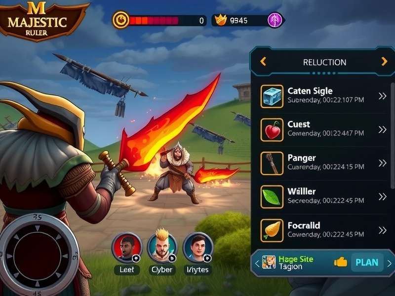 Majestic Mace Ruler resource management interface