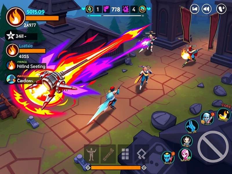 Fire Sparkle Trail multiplayer raid showing coordinated team play