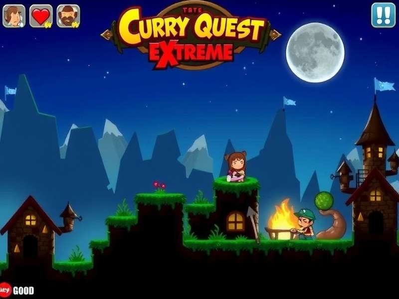 Curry Quest Extreme World Map