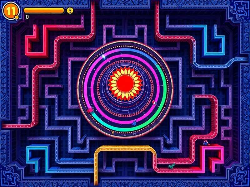 Helix Maze India community event showing players competing