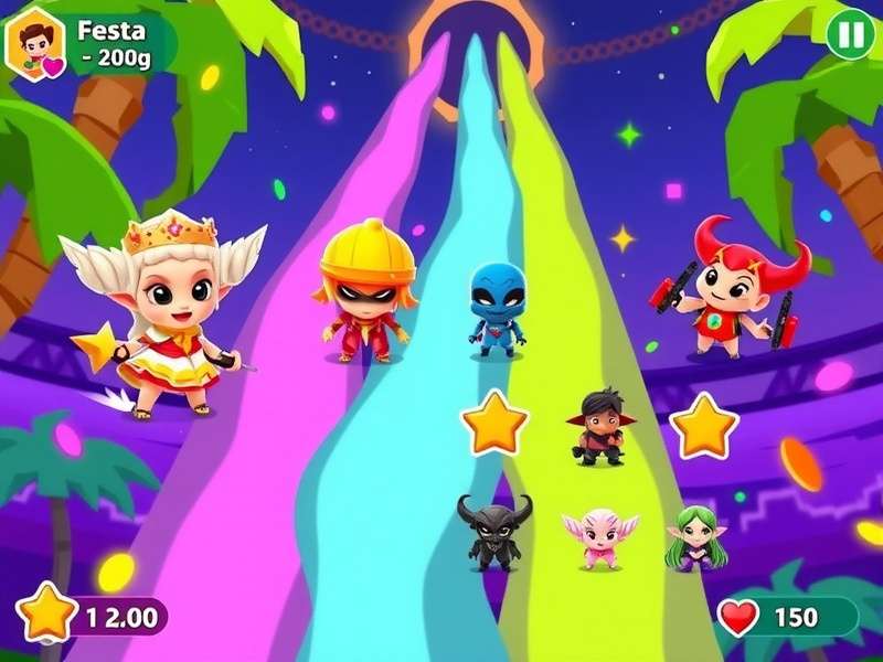 Fiesta Super Blaster character selection screen