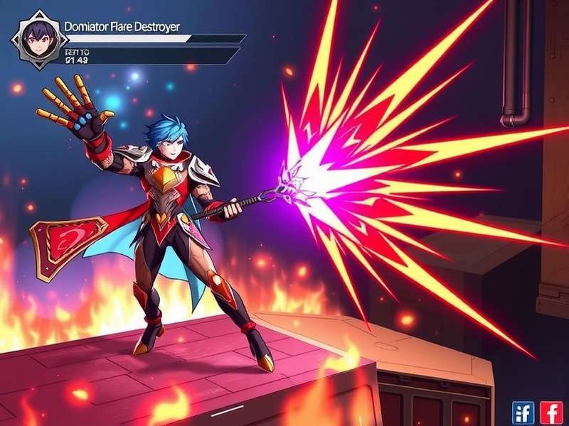 Dominator Flare Destroyer character evolution showcase