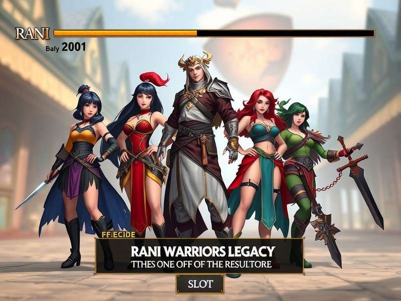 Character selection screen in Rani Warrioress Legacy