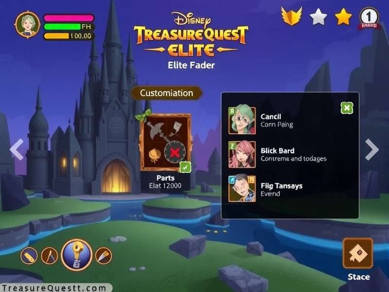 Treasure Quest Elite Gameplay Screenshot