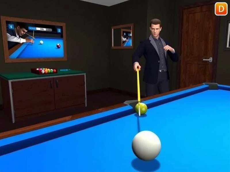 Real Pool 3D Game Interface