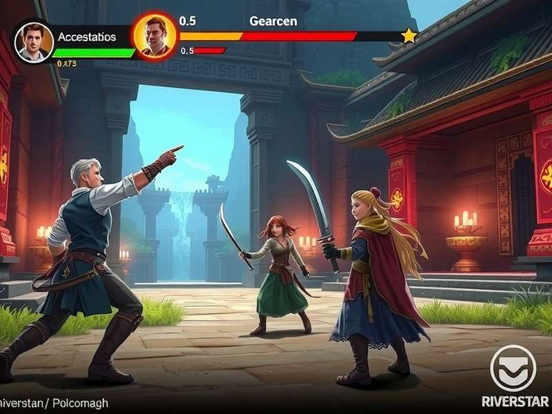 River Star Redemption character lineup showing main protagonist and supporting characters