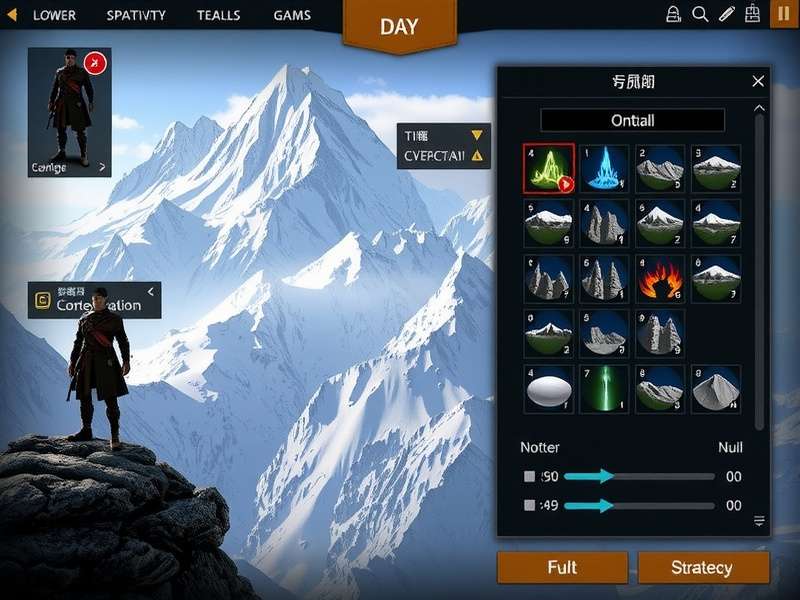 Divine Mountain Expedition strategy map showing optimal routes