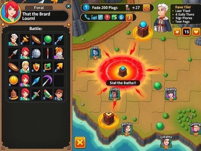 Cardamom Kingdom Quest battle scene with strategic elements