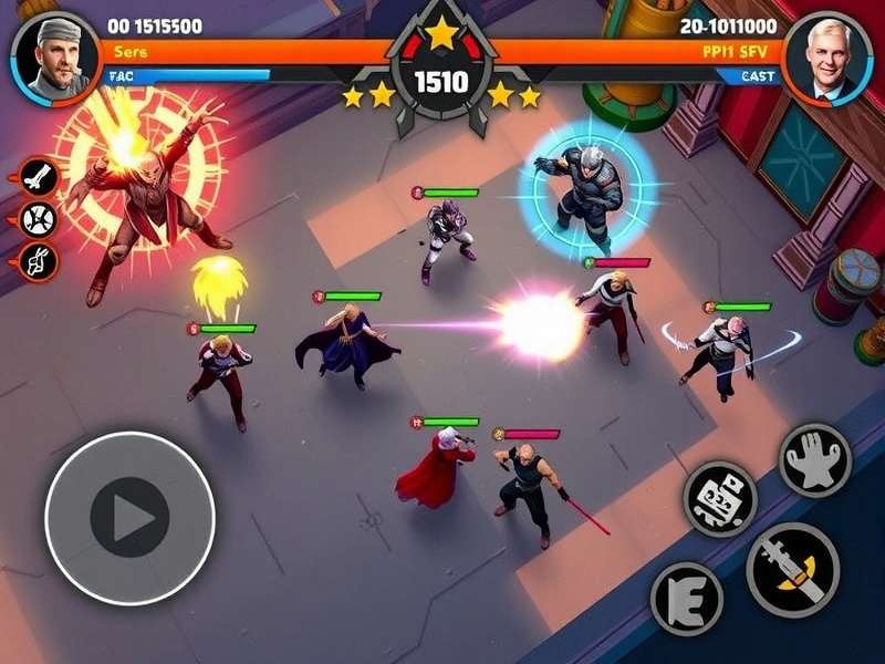 Fennel Force Super War character selection screen showing diverse heroes