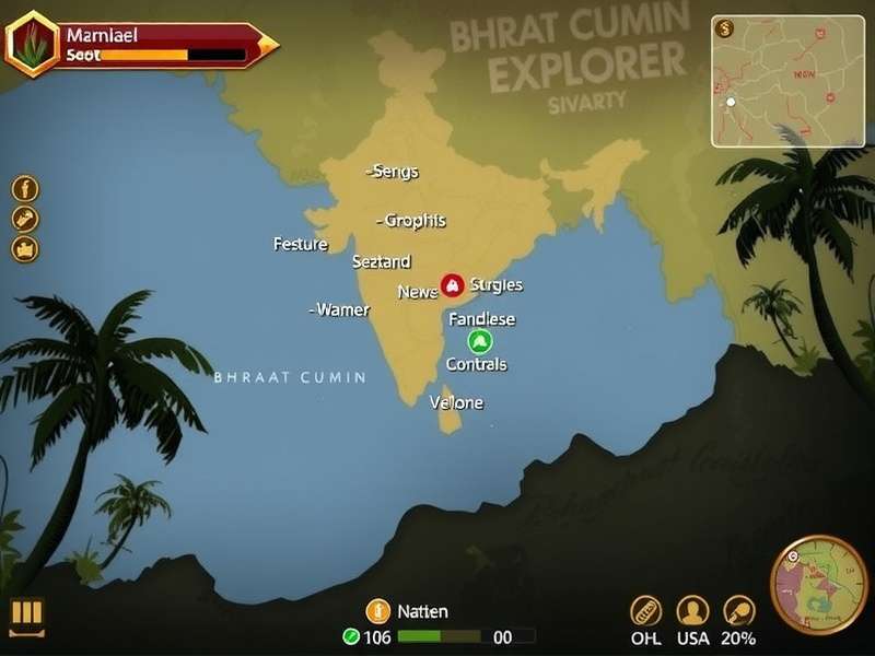 Bharat Cumin Explorer Game Interface