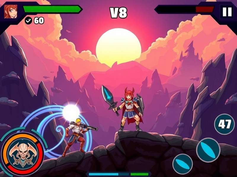 Power Blast Slayer X gameplay screenshot showing character combat