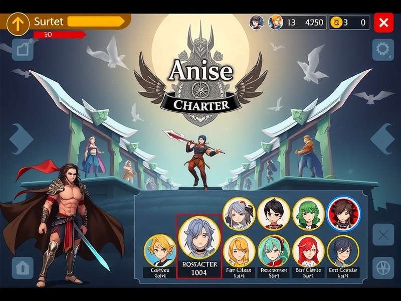 Anise Titan Heroes character roster display