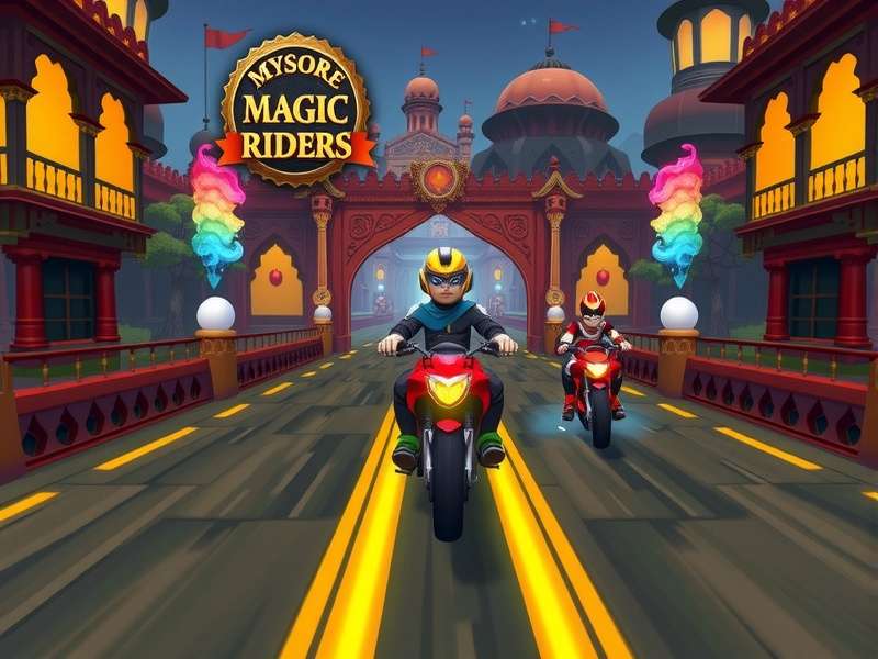 Mysore Magic Mayhem Riders visual showcase demonstrating detailed graphics