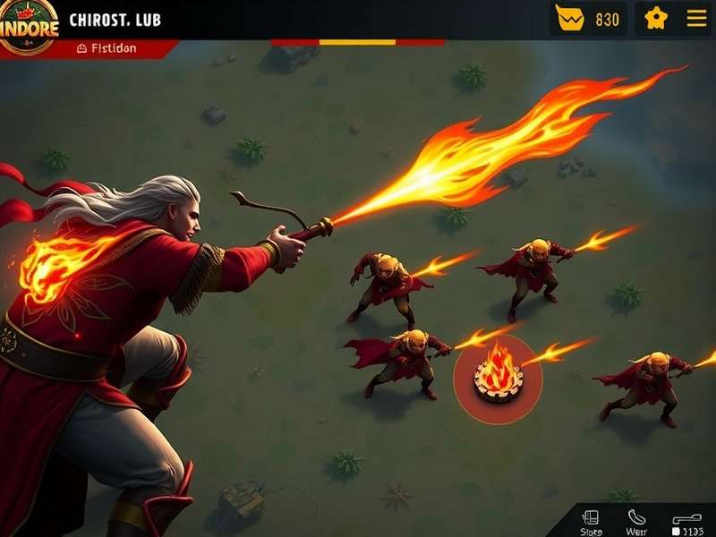 Indore Fire King character selection screen