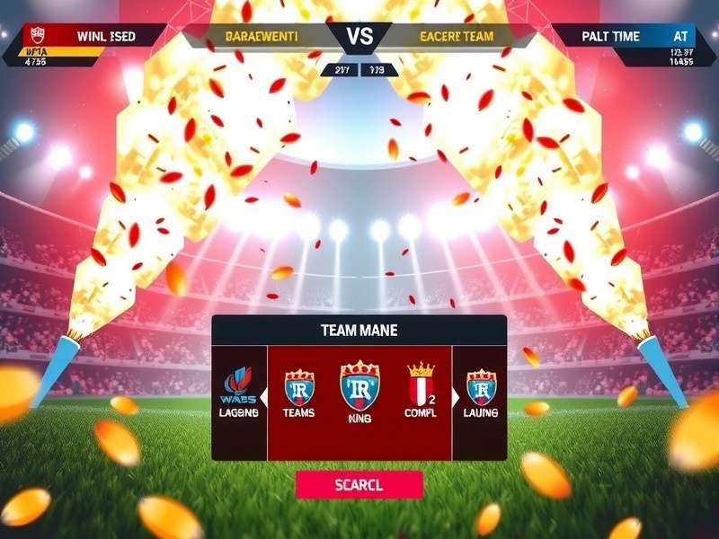 Rugby Vanguard Kings team management interface