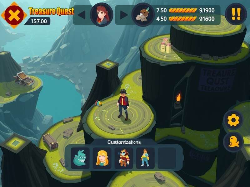 Treasure Quest Elite Character Customization