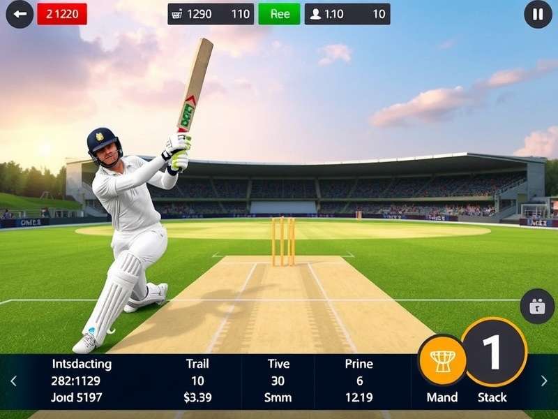 Super Cricket Legend gameplay screenshot