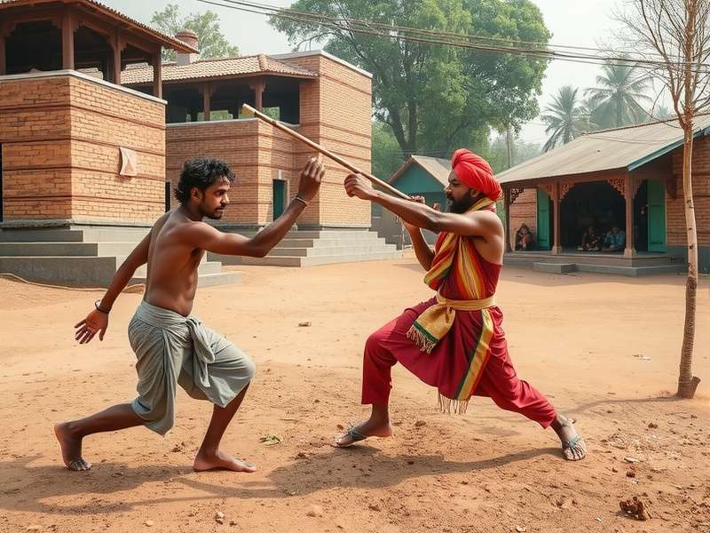 Dharbandora Fighter training session