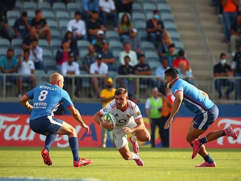 Historical rugby match in India