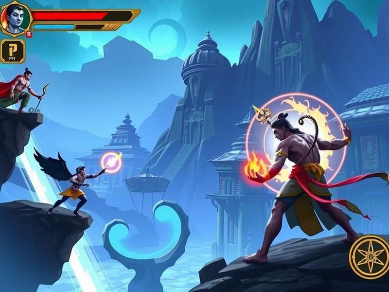 Shiva S Mystic Journey combat system showcasing divine powers