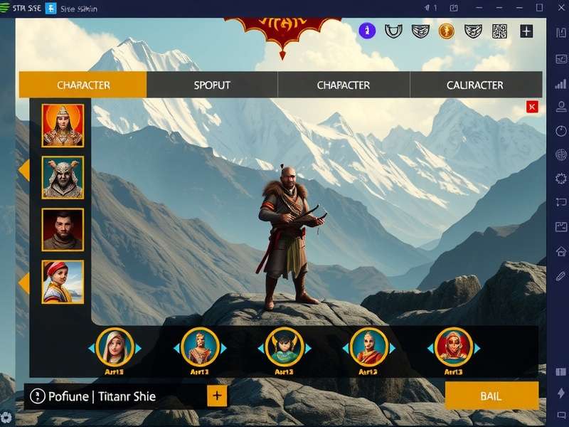 Titan Rise Sikkim gameplay screenshot showing Himalayan landscapes