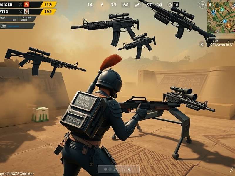 PUBG Avenger Gladiator exclusive weapons and gear