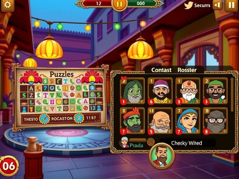 Mystic Kulfi Expedition puzzle solving interface